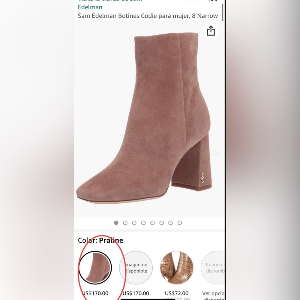 Sam Edelman Botines Codie - Picture 5 of 5